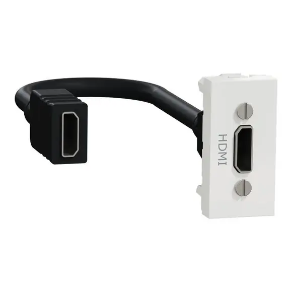 HDMI konektor (předzapojený), 1M, Bílý Pouze Dnes