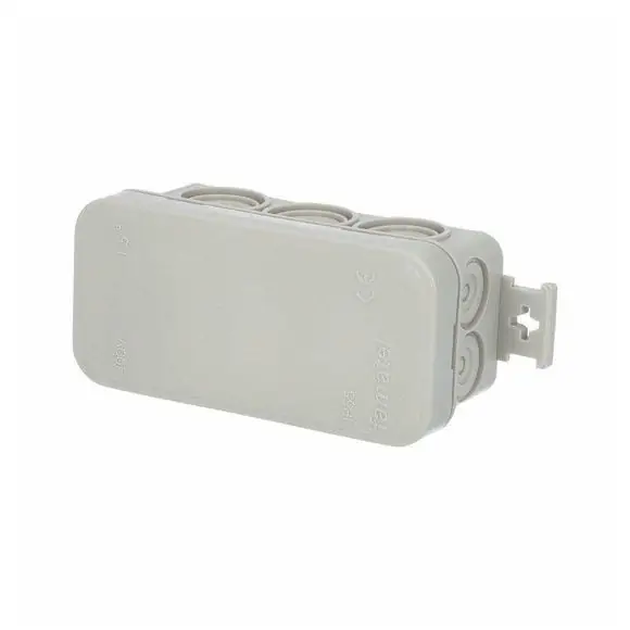 Top Prodej Krabice F6 - MiniBOX IP55 rozbočovací, s naklapávacím víčkem, 90x43x40mm