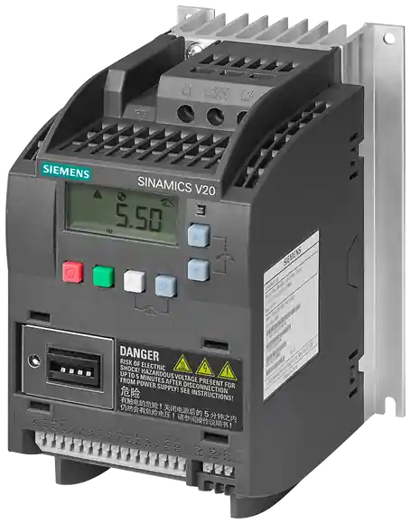 SINAMICS V20, 3 Střídavé 380-480 V, 1,50 kW, typ IP20 / UL open, FSA, A Oblíbený
