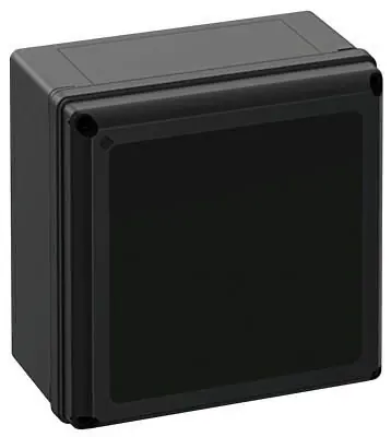 GEOS-L 3030-18-o/sw BLACK,plné víko, IP67/68/69 š300*v300*h180 Pouze Dnes