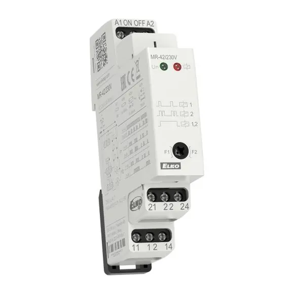 Objednat Nyní MR-42/230V impulsní relé /2x NO/NC_16A-paralelní nebo krokovací chod/