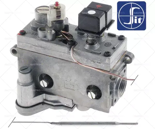 Značkový Plyn termostat typ SIT MINISIT 710 T.MAX. 190 ° C 110 až 190 ° C Plynová přívod 1/2 "plynový výstup 3/8"