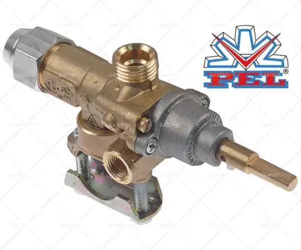 Sezónní Sleva plynový kohout PEL typ 21S/V příruba přívodního potrubí plynu ø21mm obtoková tryska ø 0,35mm