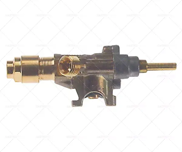 Plynový kohout typ Sabaf 10 plynu příruba přívodní trubka Ø14mm KBD výstup o 0,74mm plyn 1/4 "(trubka o 8 mm) Výprodej