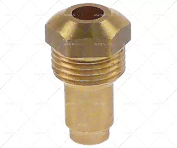 Levný termočlánkový šroubový konektor m12x1 průměr otvoru 5mm ws12 mosazný