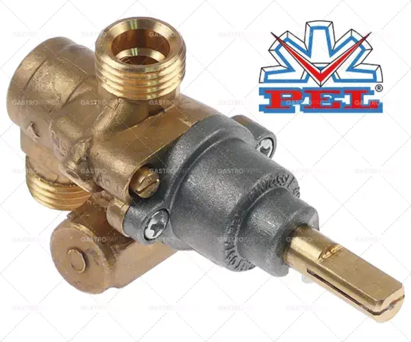Originální plynový kohout pel typ 21n přívod plynu m16x1,5 (trubka ø 10 mm)