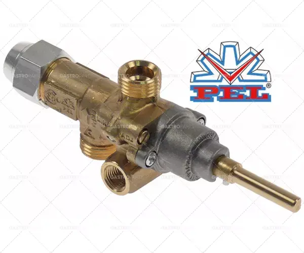 Nejlepší Volba plynový kohout pel typ 21s přívod plynu m16x1,5 (trubka ø 10 mm)