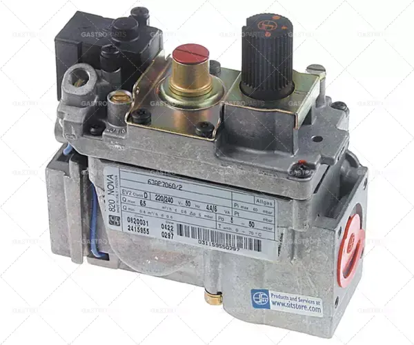 Plynová řada ventil 820 230V 50Hz Přívod plynu 1/2 "plynový výstup 1/2" Termočlánek připojení M9x1 Oblíbený