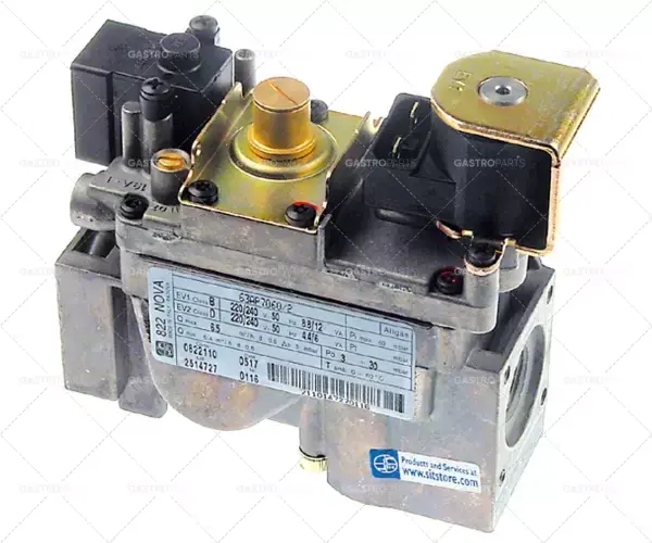 Objednat Nyní plynový ventil série 822 230V 50Hz přívod plynu 1/2" výstup plynu 1/2" pilotní připojení m10x1