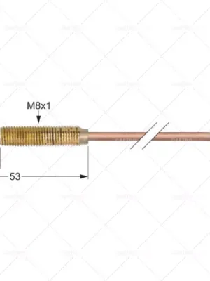 Časově Omezené Termoelektrické články M9x1 L 1200 mm M8x1