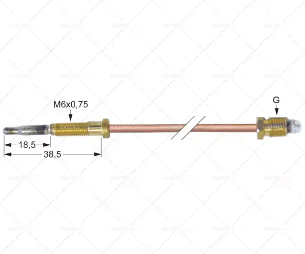 termočlánek M9x1 L 300mm M6x0,75 Akce