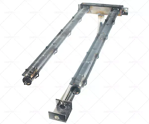 tyčový hořák 2 řady D 620 mm Š 200 mm gril na dřevěné uhlí Akční Cena