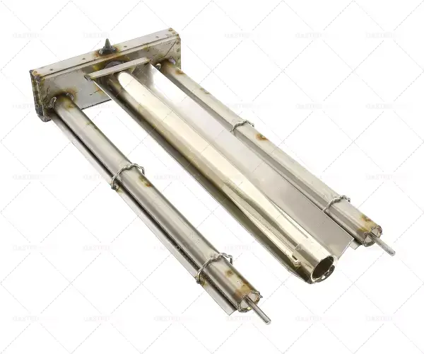 Expresní Doručení Pole-hořáky 2 řady L 435 mm B 205 mm H 50 mm nerezová Lavasteingrill