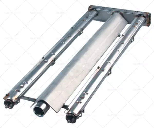 Pole-hořáky 2 řady L 580 mm B 225 mm H 45 mm Lavasteingrill Cenová Bomba