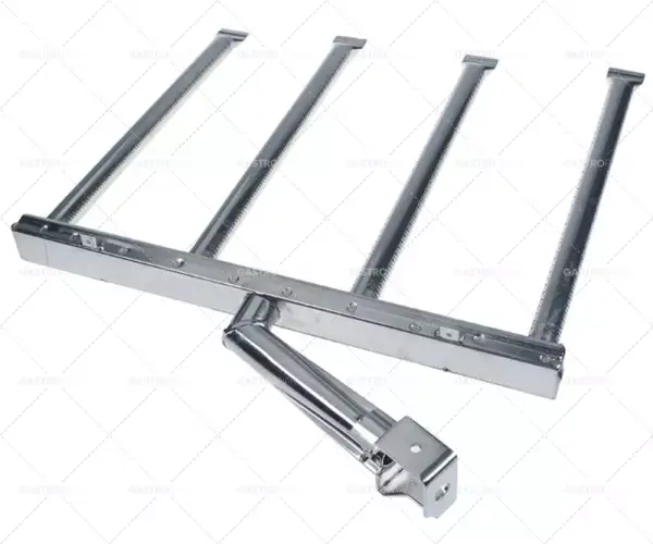 Top Prodej tyčový hořák 4 řady d 415 mm š 490 mm v 40 mm víceúčelová pečicí pánev