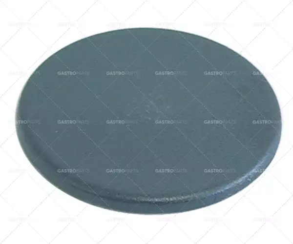 Rychlé Dodání víčko hořáku 3kW ø 100mm H 6mm matný povrch