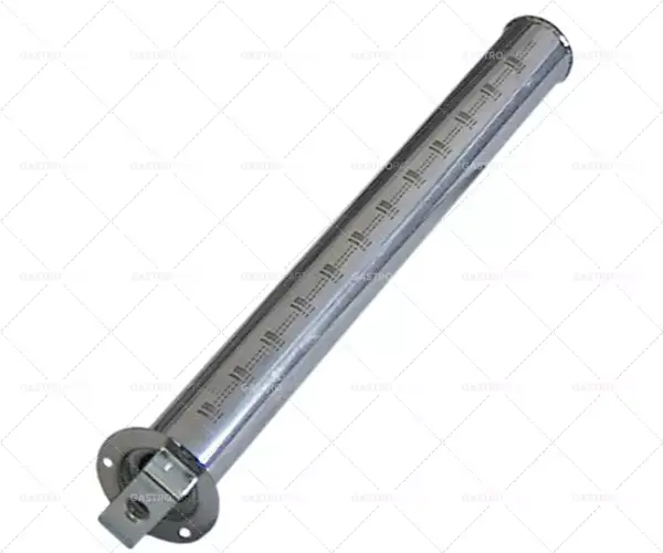 Značkový tyčový hořák ø 40mm L 397mm příruba konvice ø 61mm montážní vzdálenost 45mm