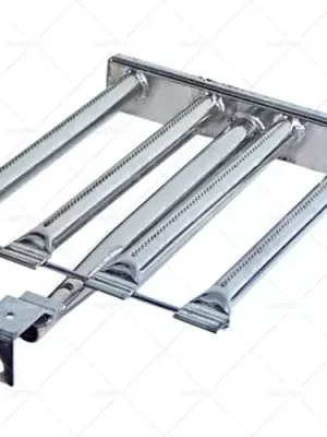 Originální tyčový hořák 4 řady D 440 mm Š 300 mm V 50 mm masivní deska