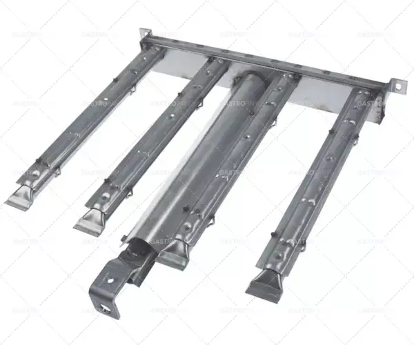Sezónní Sleva tyčový hořák 4 řady d 480 mm š 450 mm gril na dřevěné uhlí