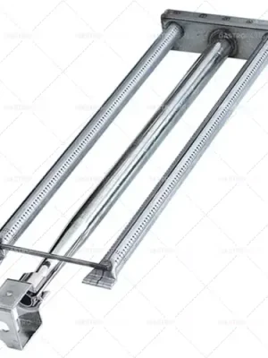 Časově Omezené tyčový hořák 2 řady D 665 mm Š 190 mm V 55 mm rošt chromovaný
