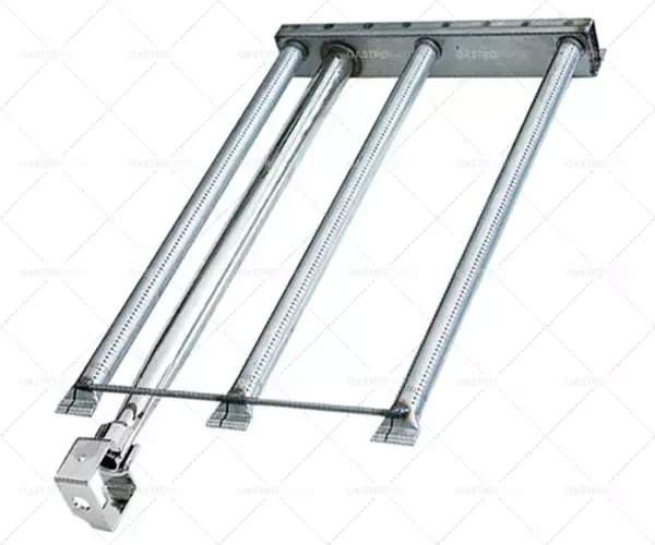 tyčový hořák 3 řady d 650 mm š 340 mm v 55 mm rošt Nová Kolekce
