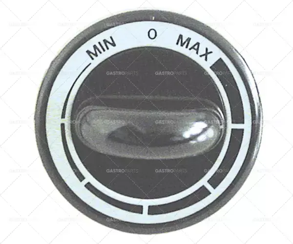 Knebel ocas Min / Max o 62 mm nápravy o 6x4,6mm plochý top black Tovární Cena
