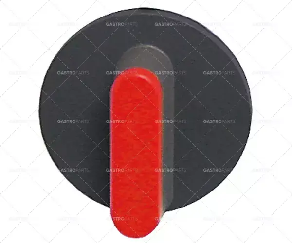 Top Prodej knoflík spínače nulová značka ø 42mm hřídel ø 5x5mm černá