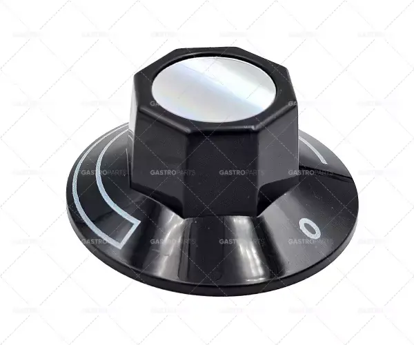 Ověřený knoflík o 50mm nápravy o 6x4,6mm plochý