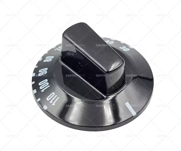 Horká Nabídka Knebel termostat T.MAX. 110 ° C O O 50mm náprava 6x4,6mm plochý top black