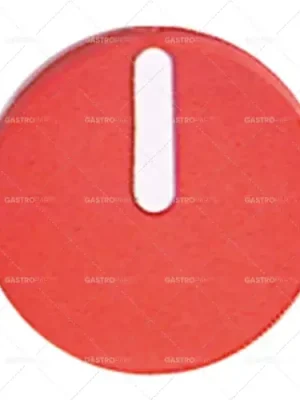 kryt knoflíku přepínače nulový nápis stmívat. 32 mm červená Akční Cena