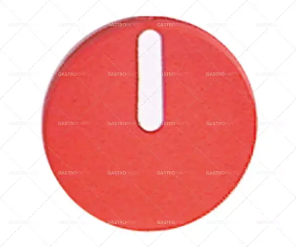 kryt knoflíku přepínače nulový nápis stmívat. 32 mm červená Akční Cena