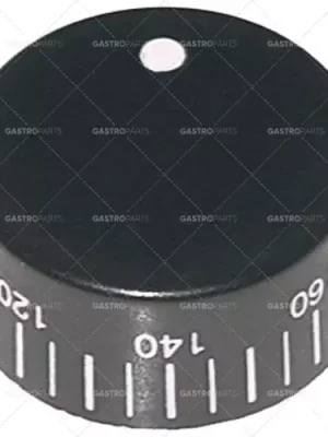Aktuální knoflík termostatu t.max. 180°C ø 40mm hřídel ø 6x4,6mm hřídel plochá levá rotace 270°