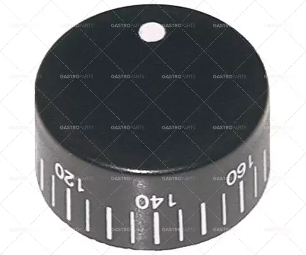Aktuální knoflík termostatu t.max. 180°C ø 40mm hřídel ø 6x4,6mm hřídel plochá levá rotace 270°