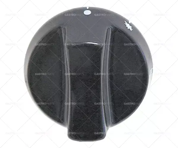 knoflík plynového termostatu ega 1-8 ø 64 mm hřídel ø 8x6,5 mm černý Výprodej