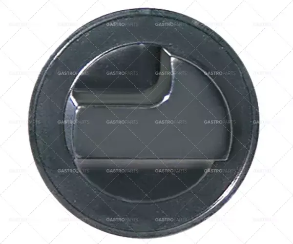 Knebel bez symbolu o 65 mm nápravy o 6x4,6mm zploštění vpravo černý Dokud Zásoby Vydrží