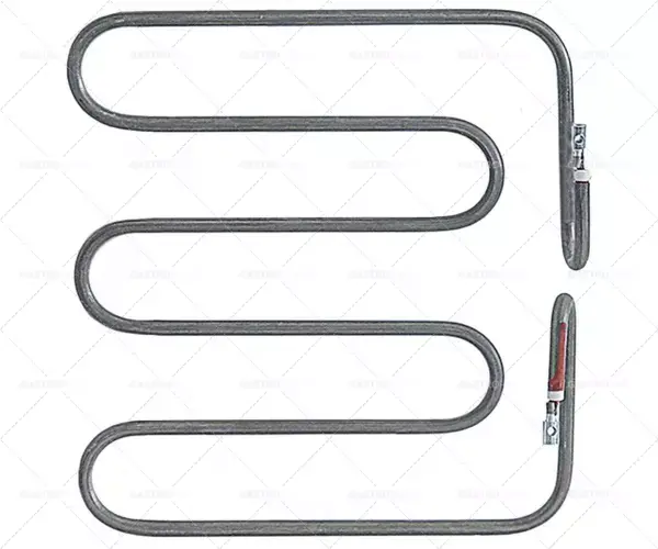 topné těleso 850W 240V d 200mm š 215mm v 26mm š1 70mm š2 75mm trubka ø 6,3mm připojení m4 Autentický