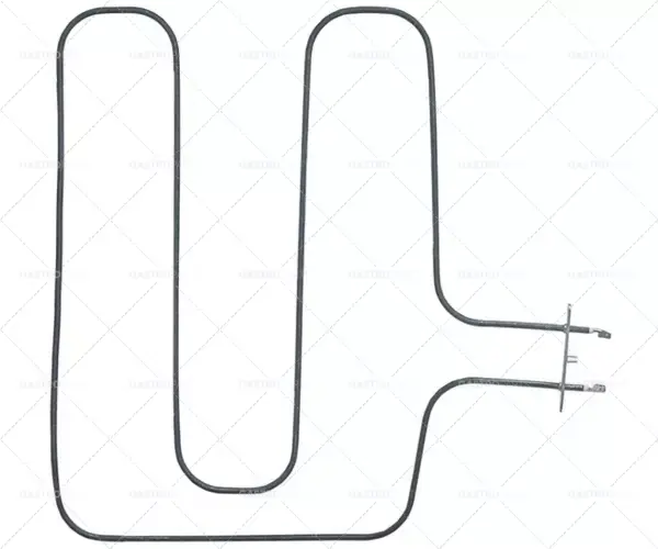 Oblíbený topné těleso 2600W 400V d 460mm š 505mm d1 115mm d2 340mm š1 150mm š2 60mm