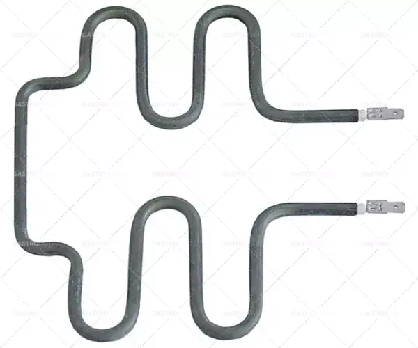 Vysoce Kvalitní topné těleso 300W 230V D 170mm Š 198mm trubka ø 6,3mm L1 50mm L2 120mm Š1 68mm Š2 62mm