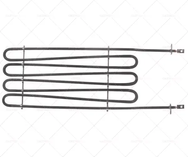 topné těleso 2000W 230V topné okruhy 1 d 410mm š 150mm trubka ø 6,3mm délka oka 30mm Finální Výprodej