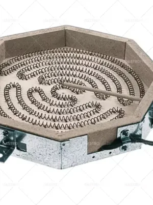 Autentický sálavý ohřívač osmihranný 2400W 230V D 230mm Š 230mm topné okruhy 1 s topnou spirálou