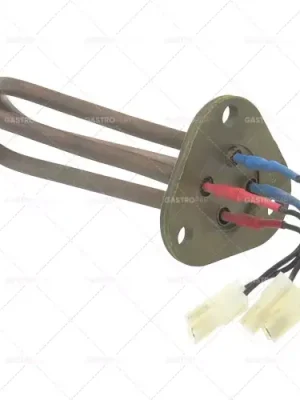 topné těleso 1000W 230 HK 2 postaveny o 40 mm LA 52 mm L 150 mm B 40 mm H 26 mm díra o 9 mm trubka Ø 8mm Nízká Cena