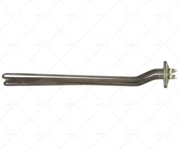 Nejprodávanější topné těleso 4500W 230V topné okruhy 3 montážní ø 46mm vzdálenost otvorů 60mm D 553mm Š 34mm