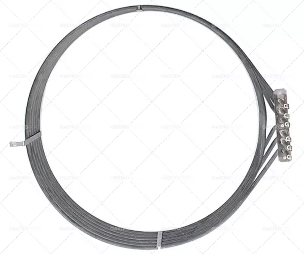 Víkendová Akce topné těleso 7500W 230V topné okruhy 3 id ø 475mm ed ø 495mm d 515mm v 143mm d1 15mm