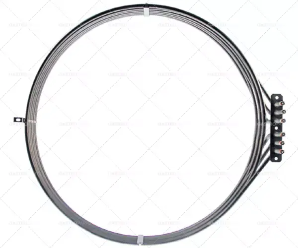 Cenový Hit topné těleso 9000W 230V topné okruhy 3 ID ø 500mm ED ø 515mm D 535mm H 95mm L1 13mm