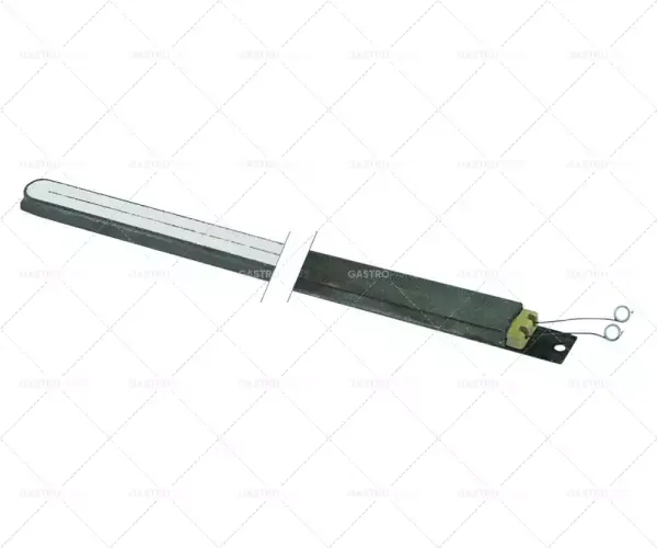 Výprodej topná tyč typ E2 450W 400V D 720mm V 11mm Š 22,5mm celková délka 728,5mm vyhřívaná délka 720mm
