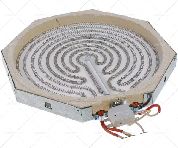 Sálavé panely 8-úhlová 3400W 230 L 300 mm B 300 mm HK 2 H 30 mm s regulací energetického topného hada Víkendová Akce