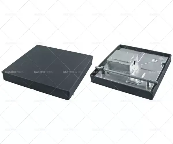 rozměry varné desky 300x300mm 2500W 230V s litým okrajem sklopná varná deska Poslední Šance