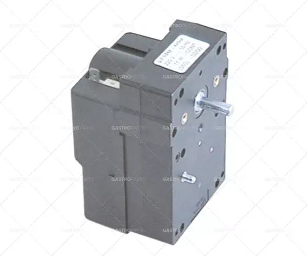 Aktuální plovákový motor LIP 010 11W 230V 50Hz 0,7RPM hřídel ø 7mm délka hřídele 20mm š 70mm v 66mm