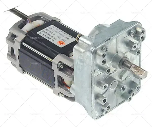 převodový motor CROUZET typ 82222006 230V 50Hz 1 fáze hřídel ø 7x8mm D 170mm Š 65mm V 80mm Finální Výprodej
