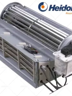 Sezónní Sleva ventilátor příčnoproud L 180mm válec o 60mm Pravý motor 230V 50Hz 17W topný výkon 2000W